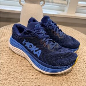 Hoka Gaviota 5 Running Shoes Men's Size 9D Bellweather Blue Evening Sky